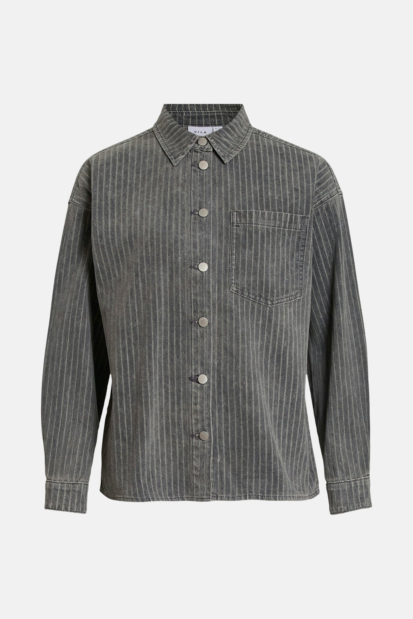 Jeanshemd - donkergrijze denim