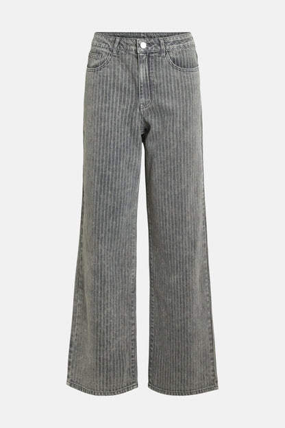 VIFREYA - donkergrijze denim