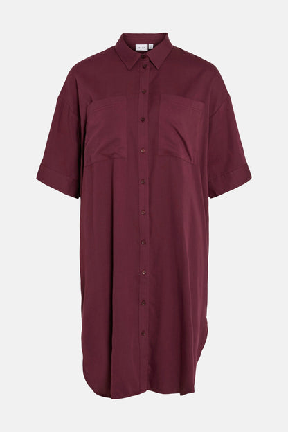Korte Mouwen Rood Jurkje