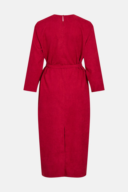 Lange Mouwen Rood Jurkje