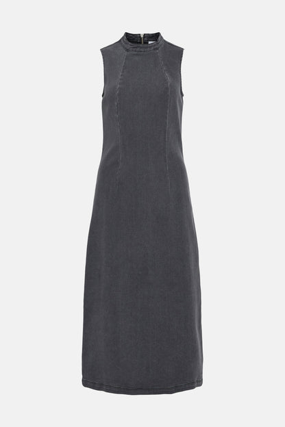 Mid Grey Denim Dress