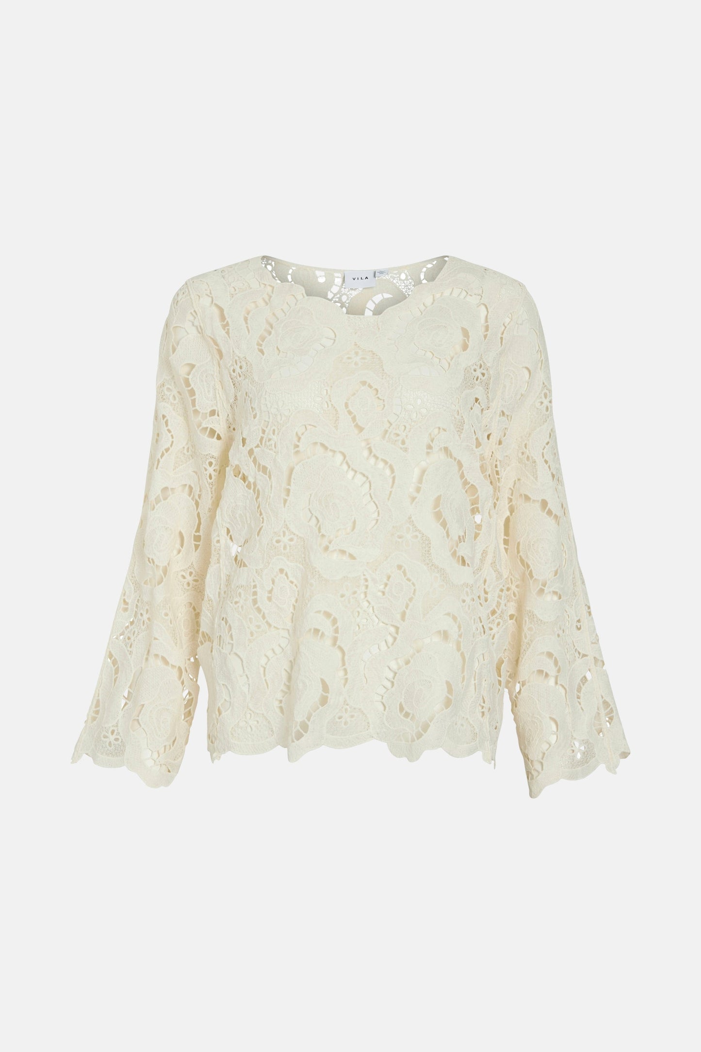 Lange Mouwen Blouse - Ecru