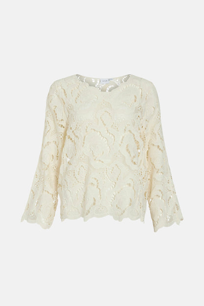 Lange Mouwen Blouse - Ecru