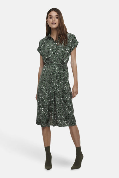Groene Korte Mouwen Jurk - ONLY®
