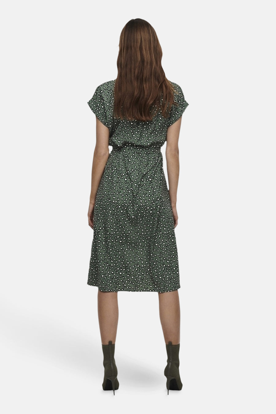Groene Korte Mouwen Jurk - ONLY®