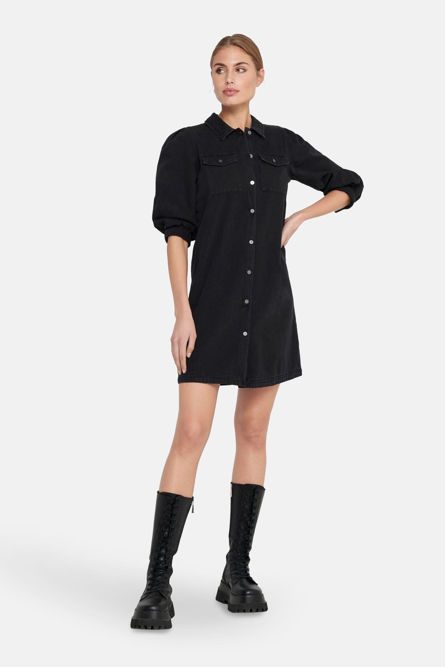Denim Mini Dress
