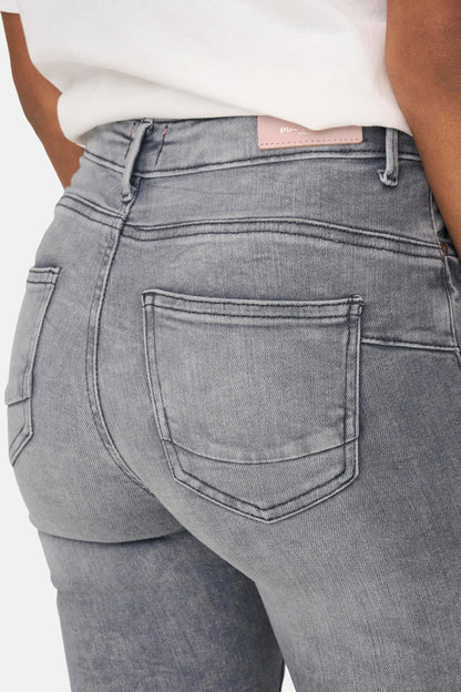 Lichtgrijze Denim Jeans