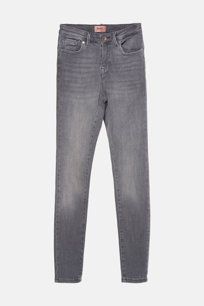 Lichtgrijze Denim Jeans