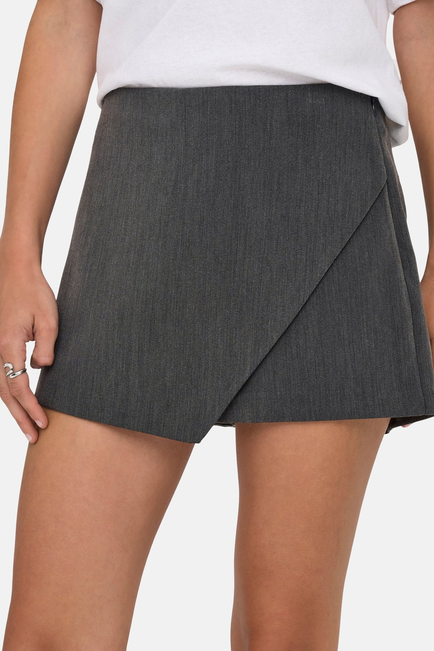 Gray Skort