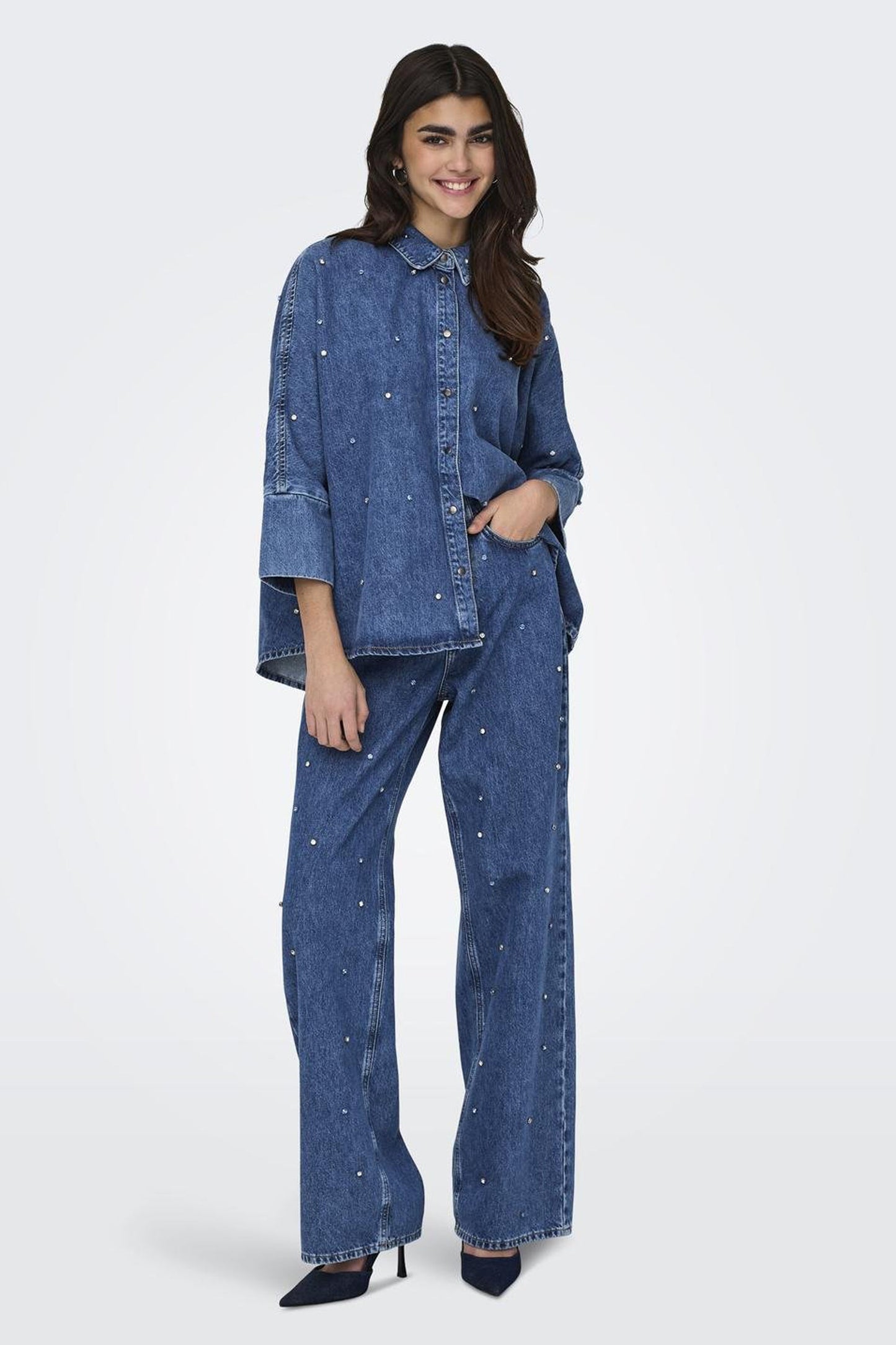 HOPE - middenblauwe denim