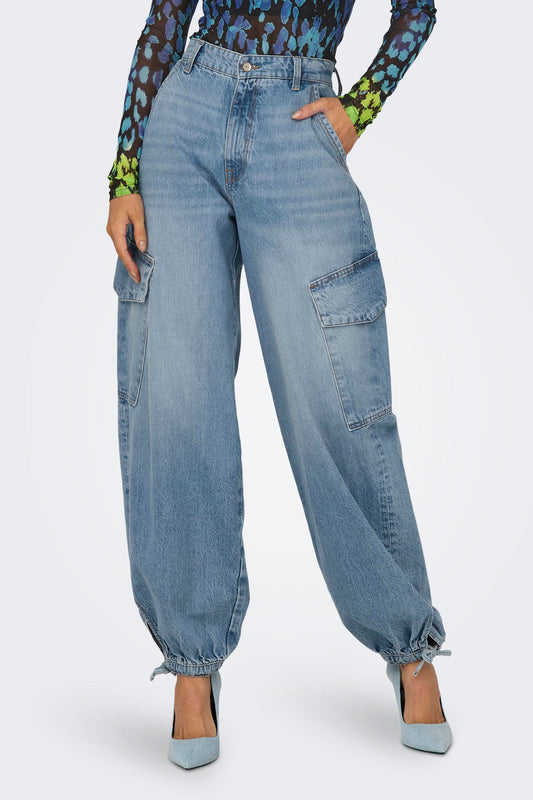 PERNILLE - Lichtblauwe Denim Jeans