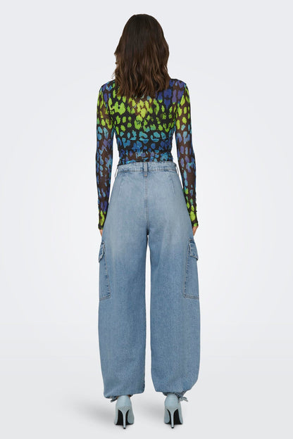PERNILLE - Lichtblauwe Denim Jeans