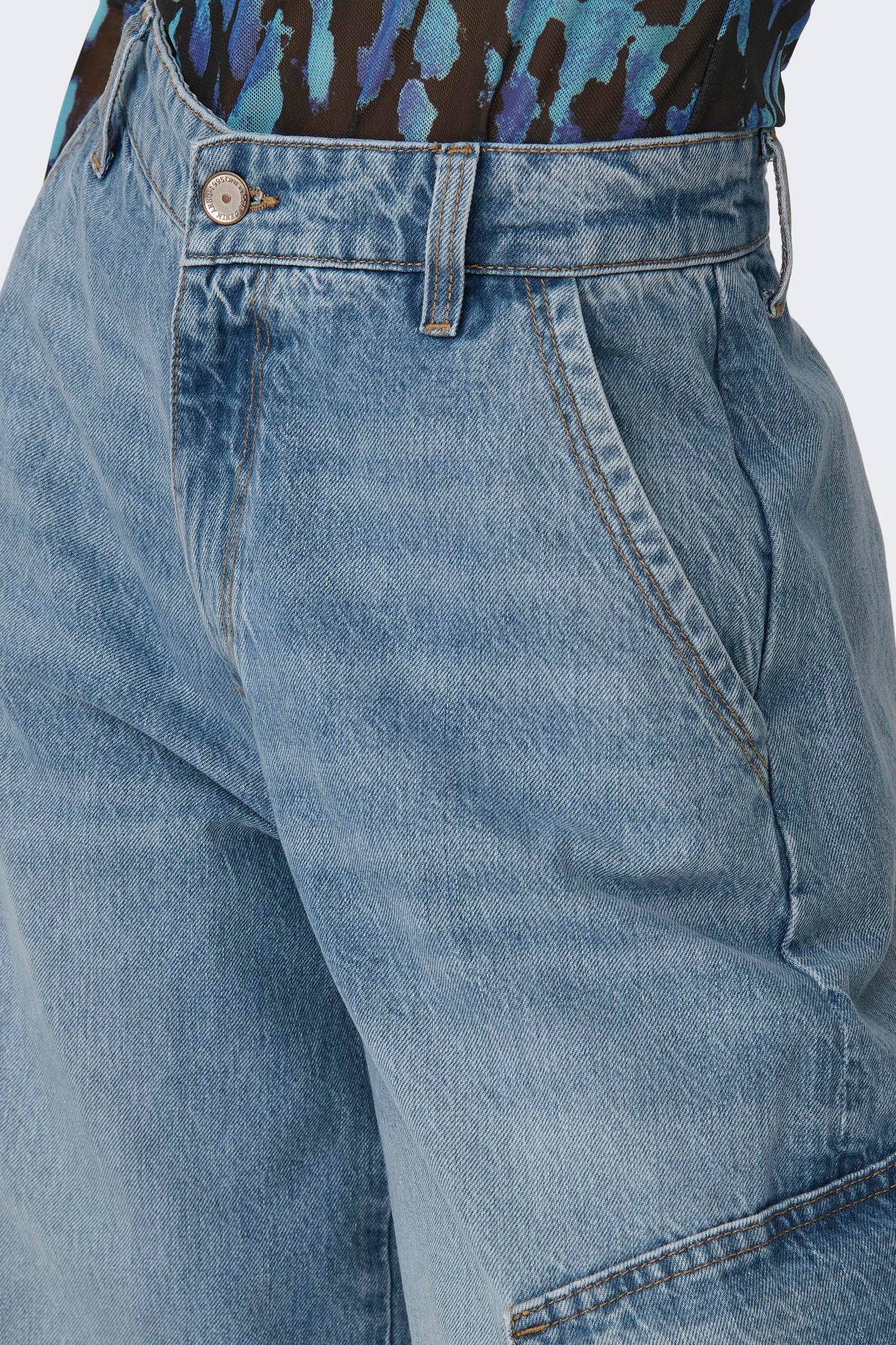 PERNILLE - Lichtblauwe Denim Jeans