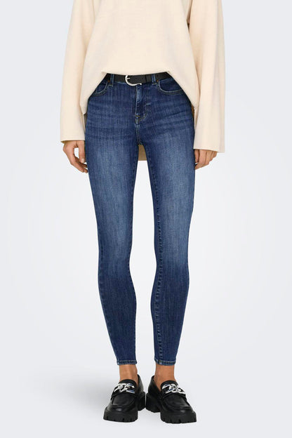 POWER - Donkerblauwe Denim