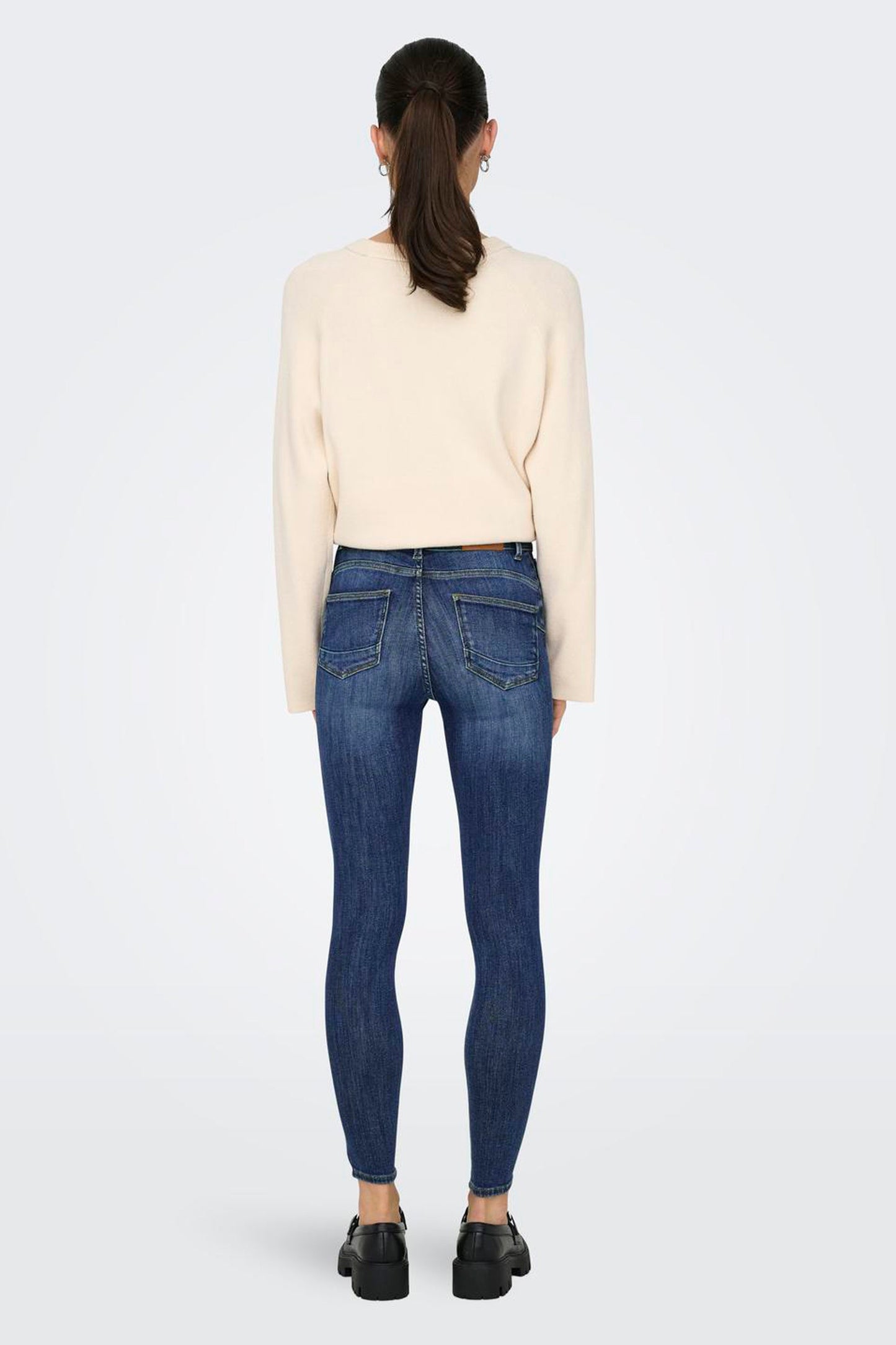 POWER - Donkerblauwe Denim