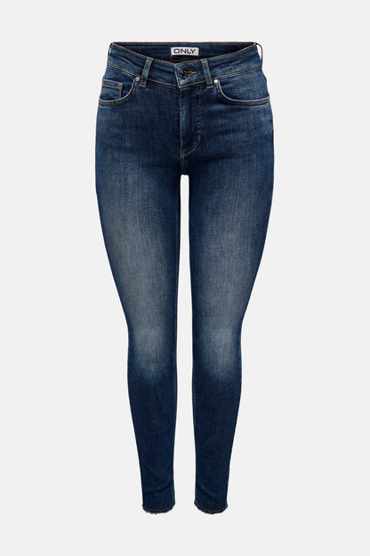 ONLY® Donkerblauwe Skinny Jeans van Denim