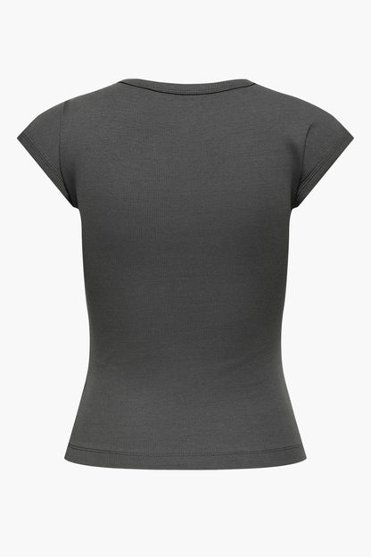 T-shirt met korte mouwen - grijs