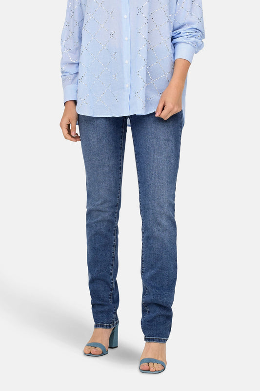 ONLY® Slim Fit Mid Blue Denim Jeans