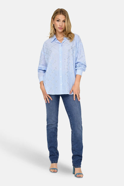 ONLY® Slim Fit Mid Blue Denim Jeans