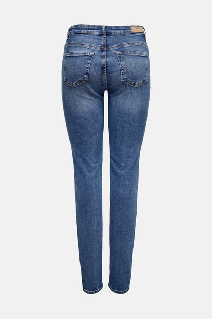 ONLY® Slim Fit Mid Blue Denim Jeans