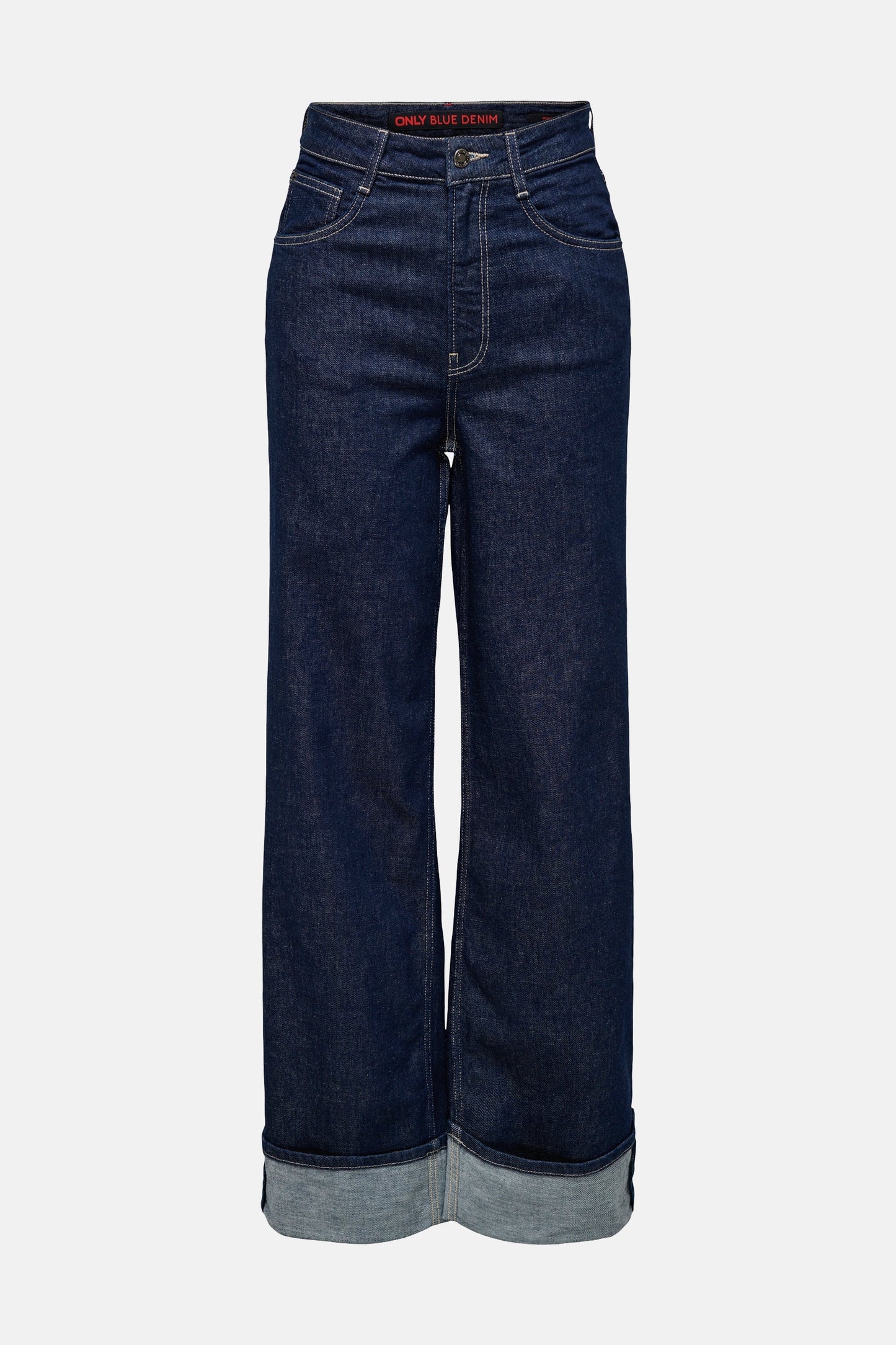 MERCER - Donkerblauwe Denim Jeans