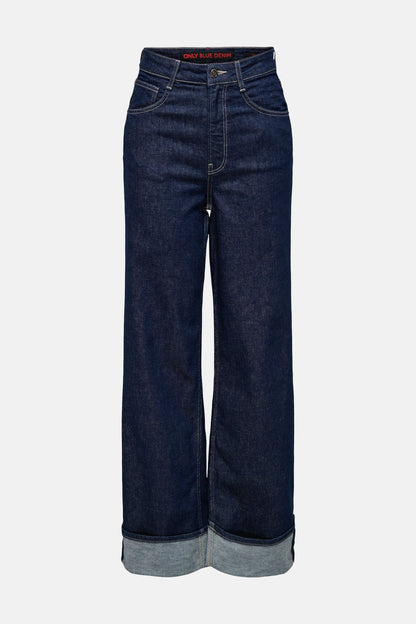 MERCER - Donkerblauwe Denim Jeans