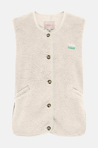 Bodywarmer ecru - ONLY®