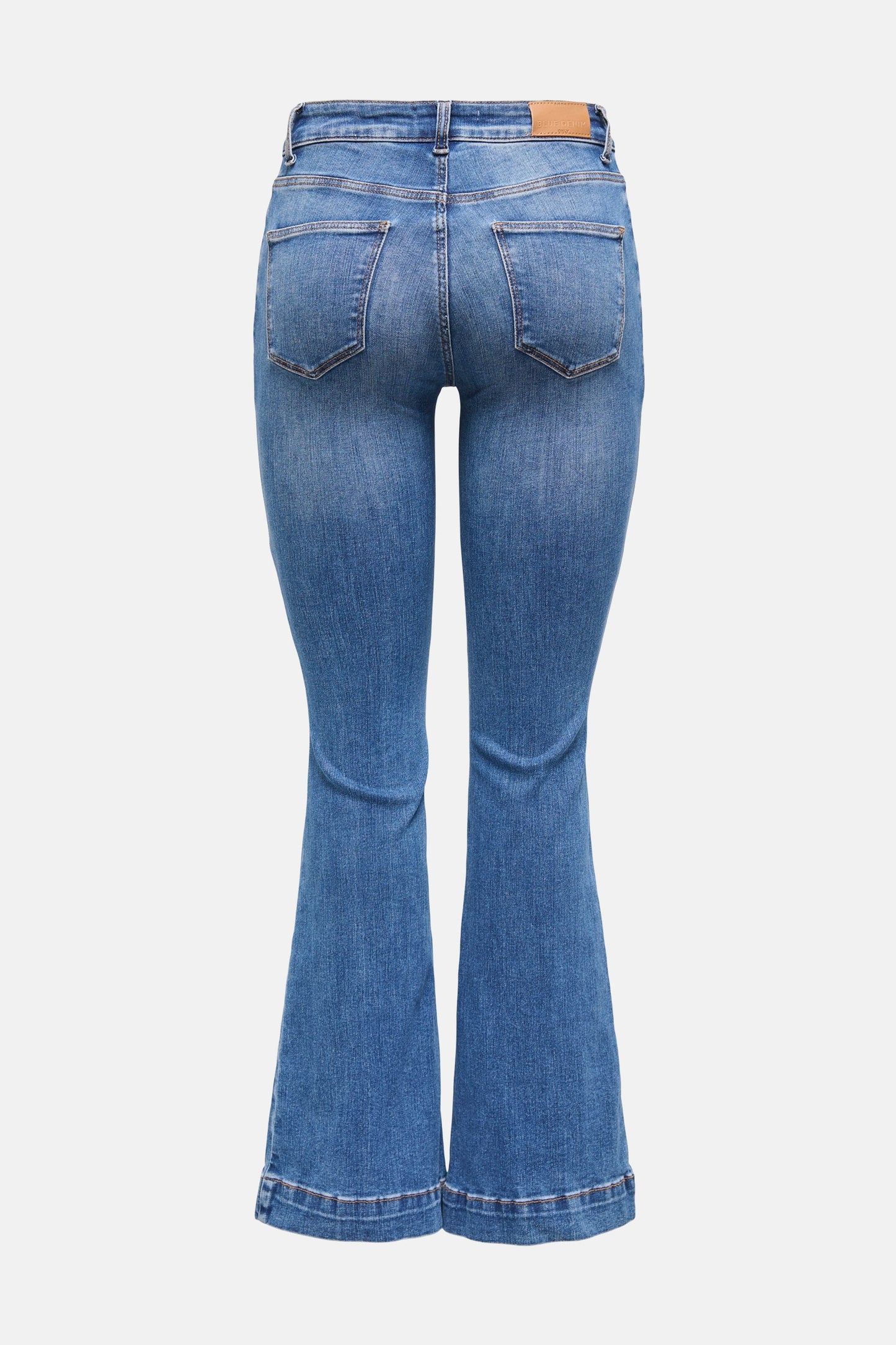 BLUSH FLARED - Lichtblauwe Denim