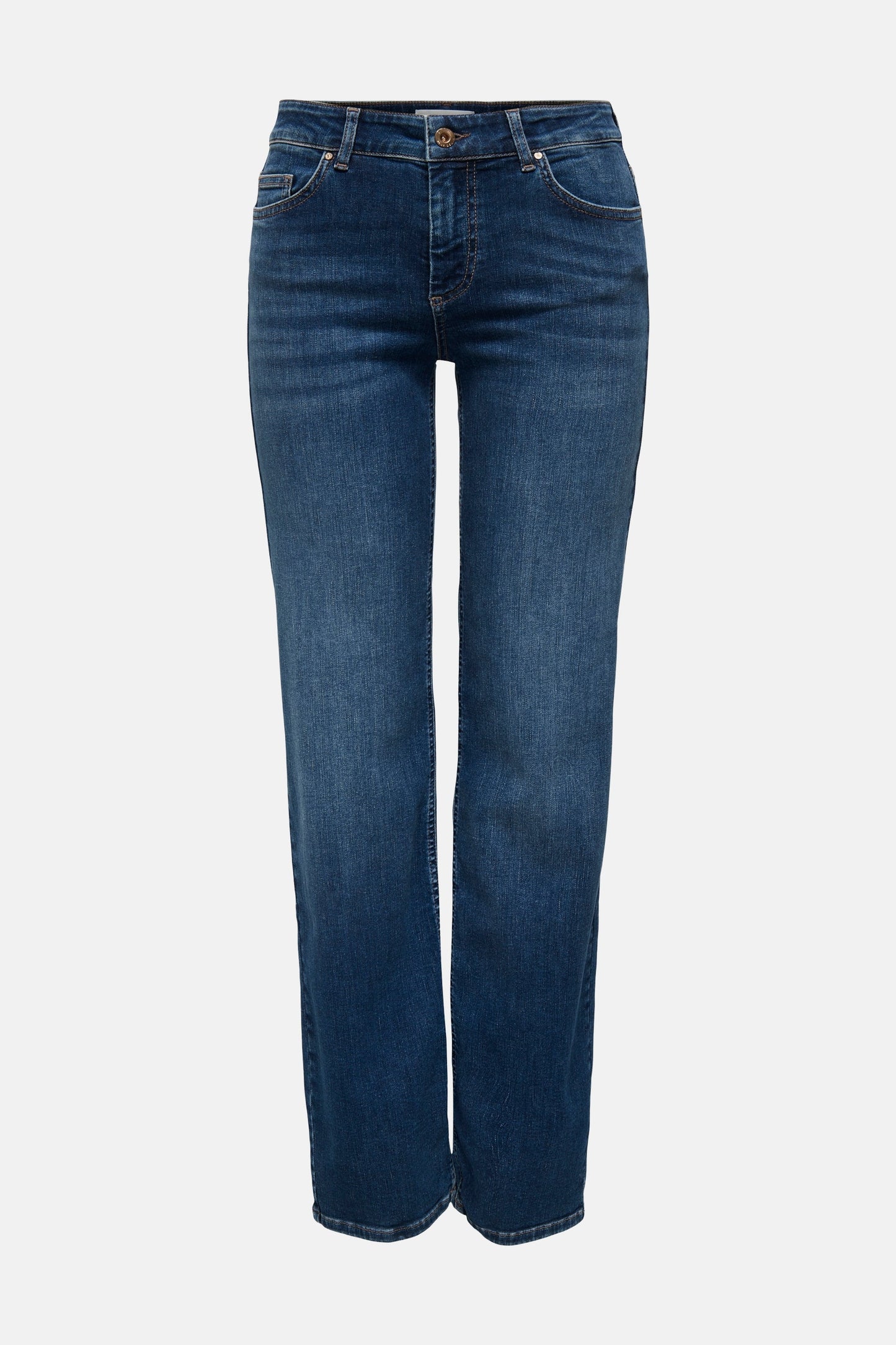 BLUSH STRAIGHT - donkerblauwe denim