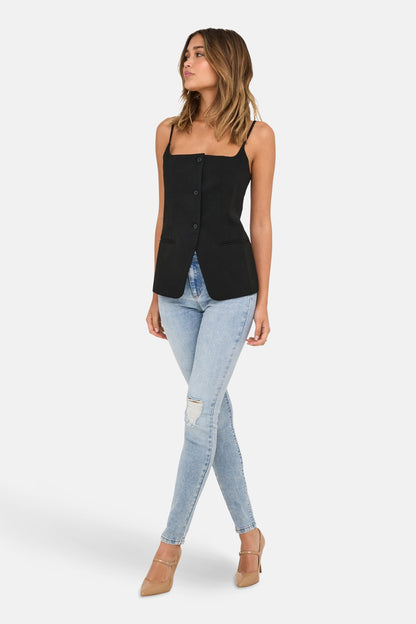 Zwarte Mouwloze Blouse - ONLY®