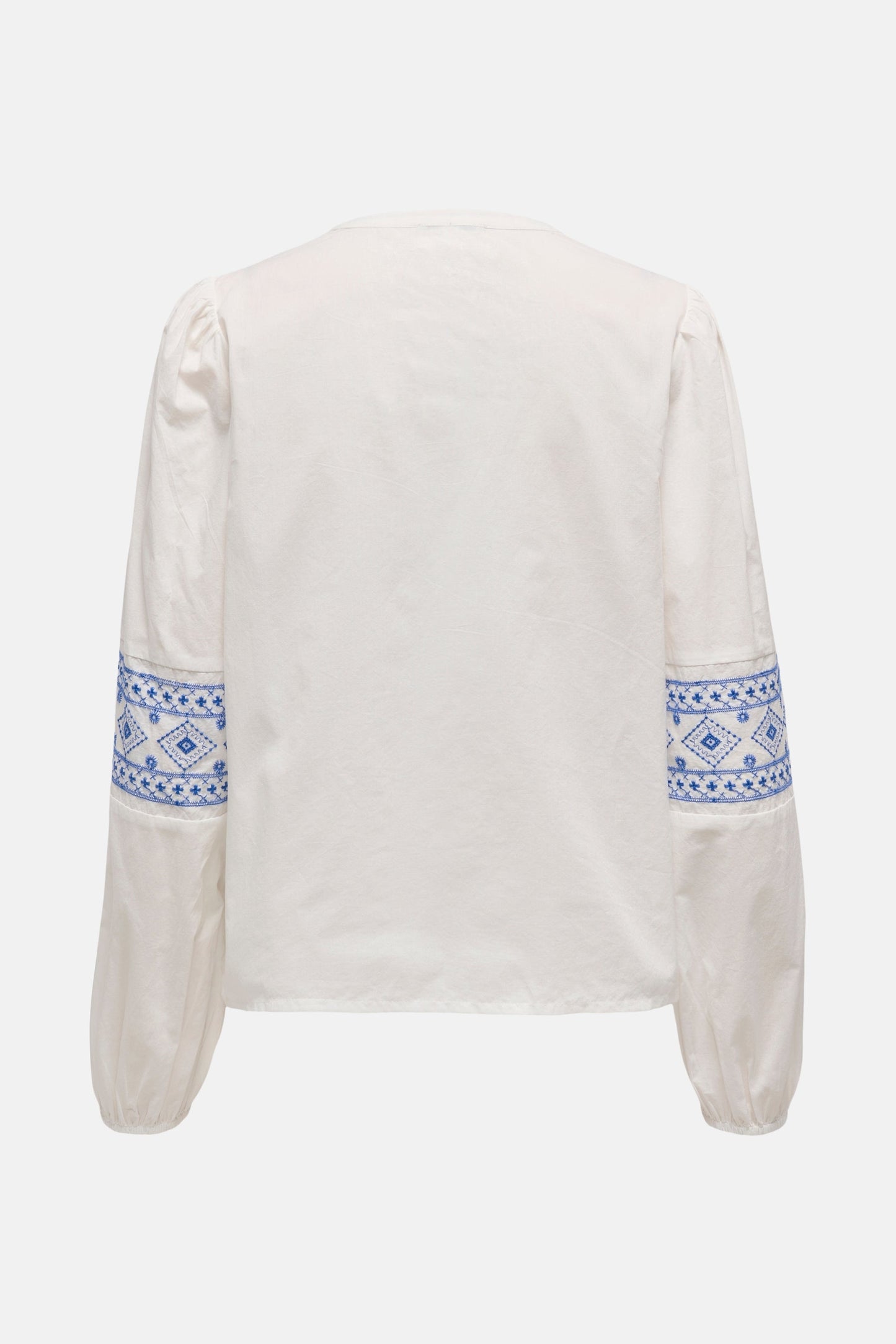 Witte Blouse met Lange Mouwen