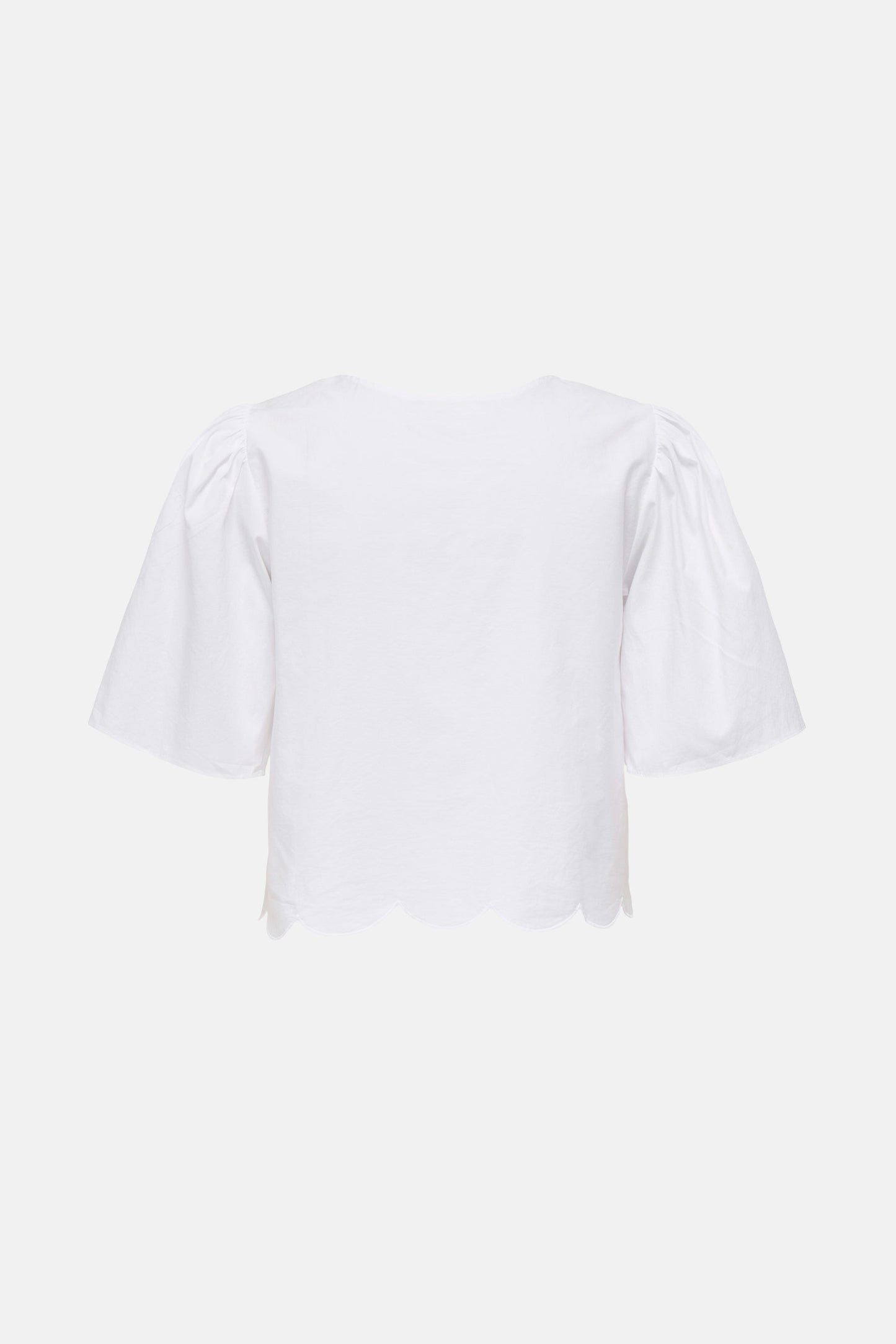 Korte Mouwen Blouse - Wit