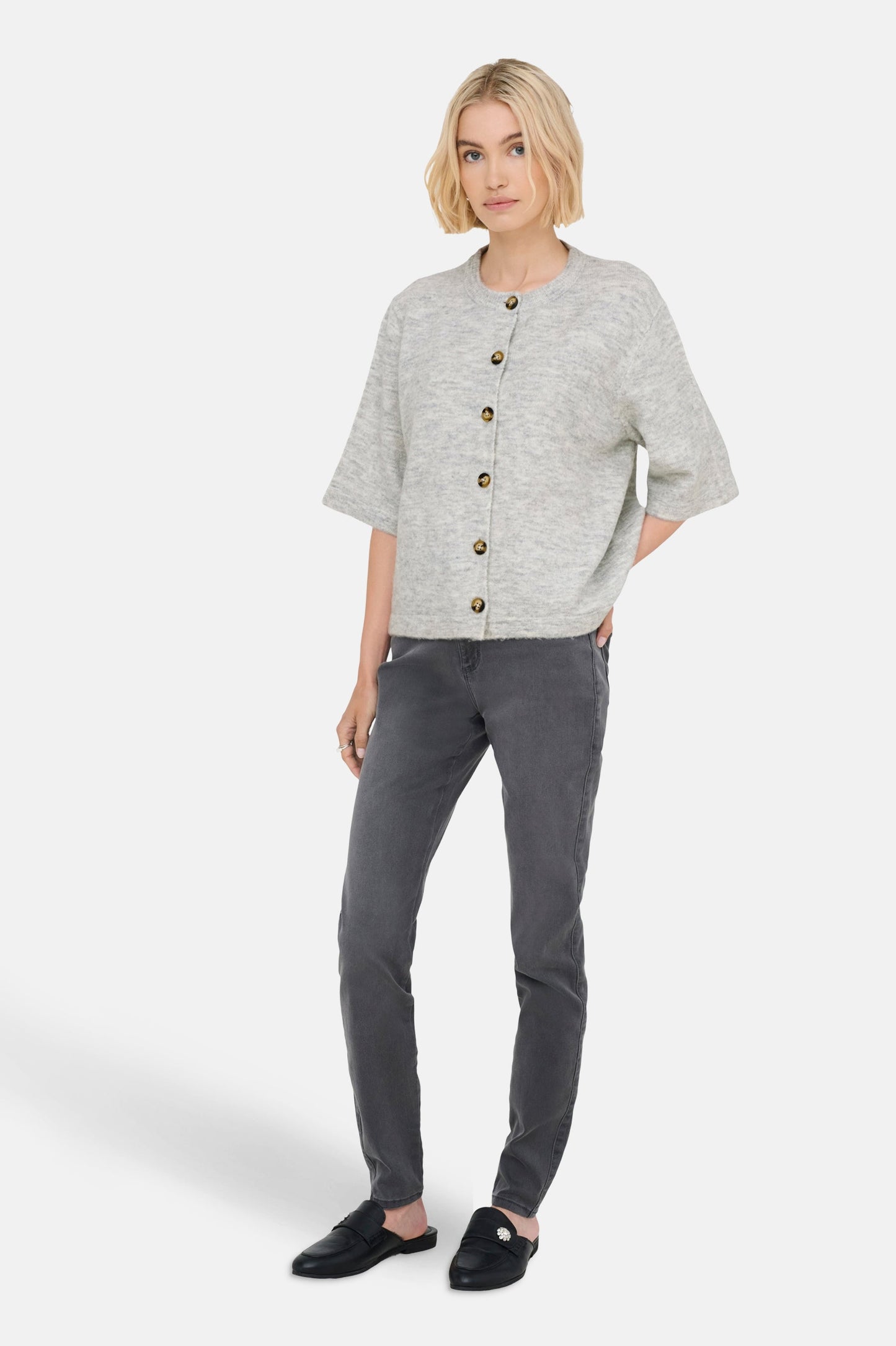 Gray Cardigan