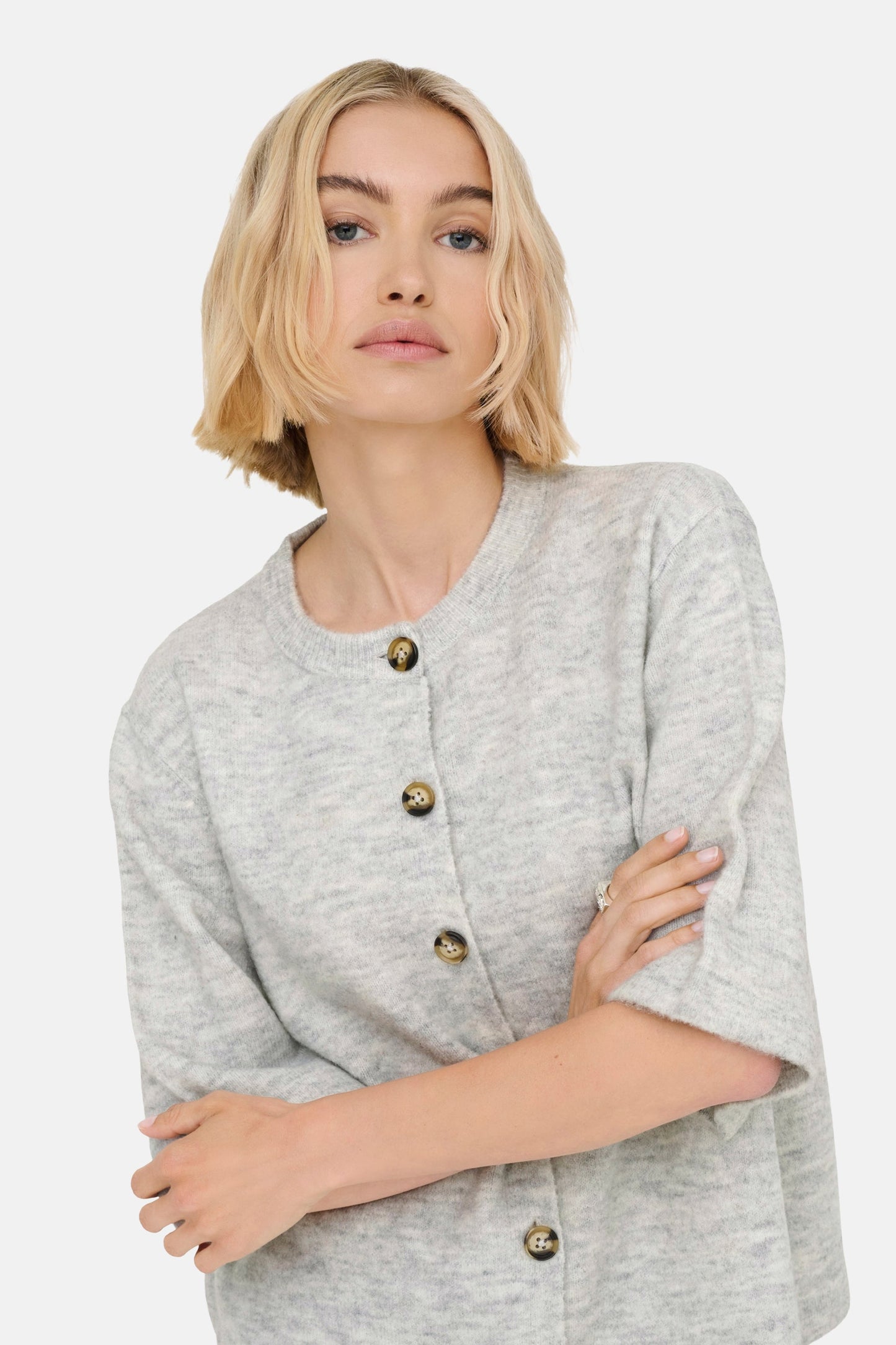 Gray Cardigan