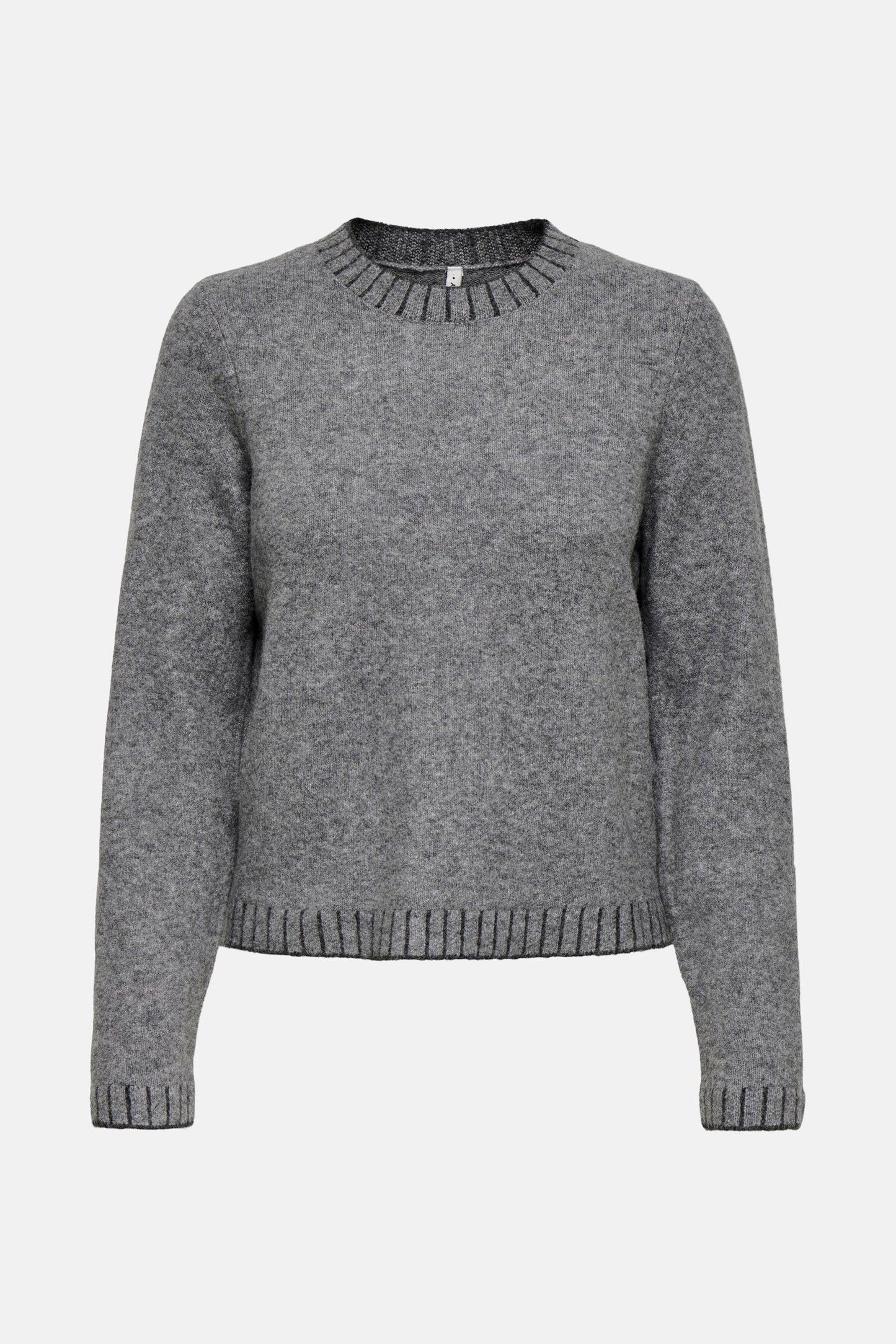Trui met ronde hals grijs - ONLY®
