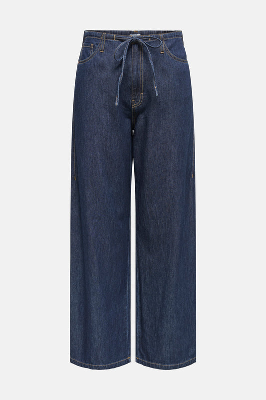SABRINA - Donkerblauwe Denim Jeans