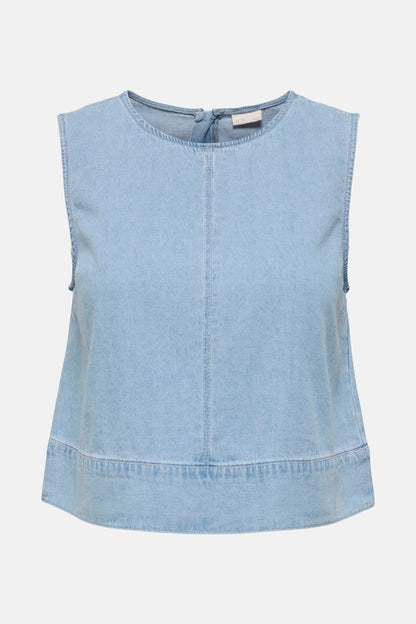Light Blue Denim Blouse