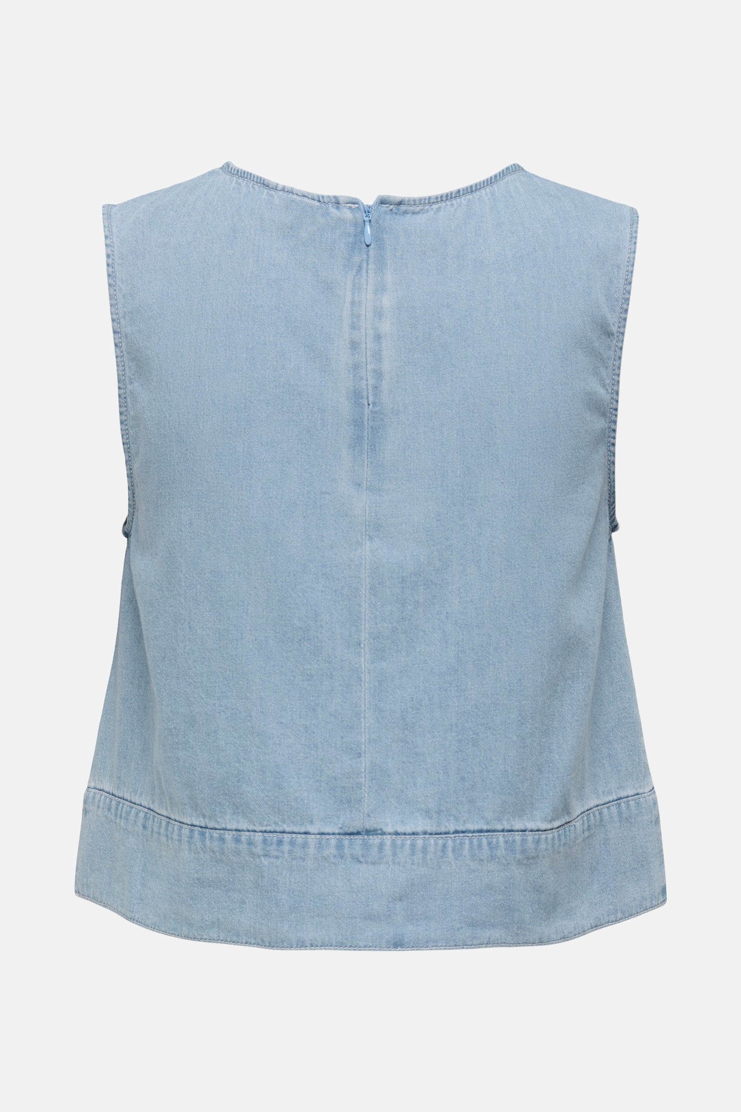 Light Blue Denim Blouse