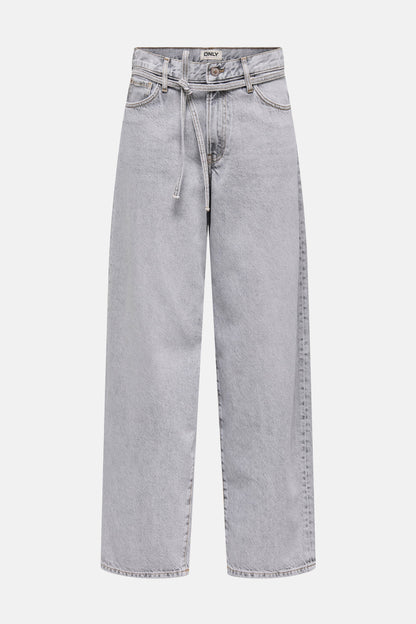 GIANNA - Lichtgrijze Denim Jeans