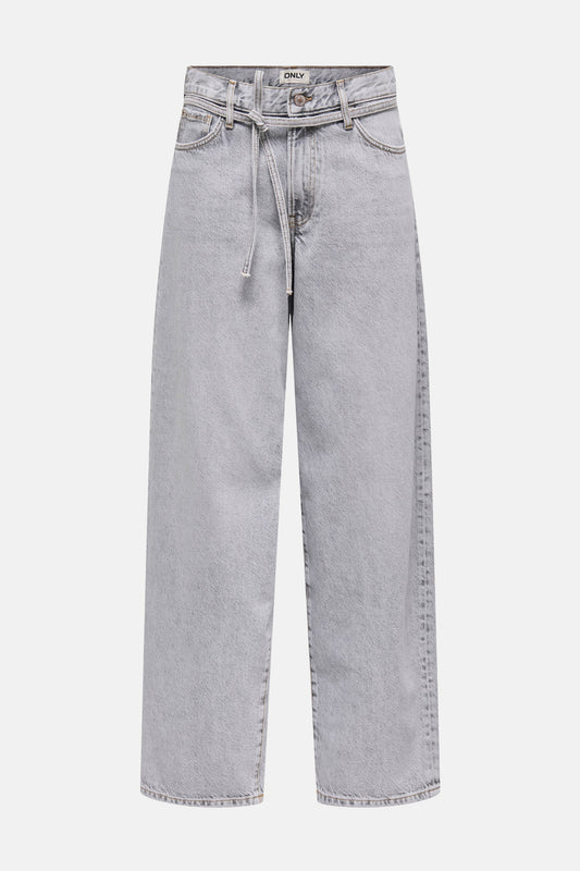 GIANNA - Lichtgrijze Denim Jeans