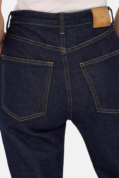 RINSE FLARE COWBOY VEST SET - Dark Blue Denim