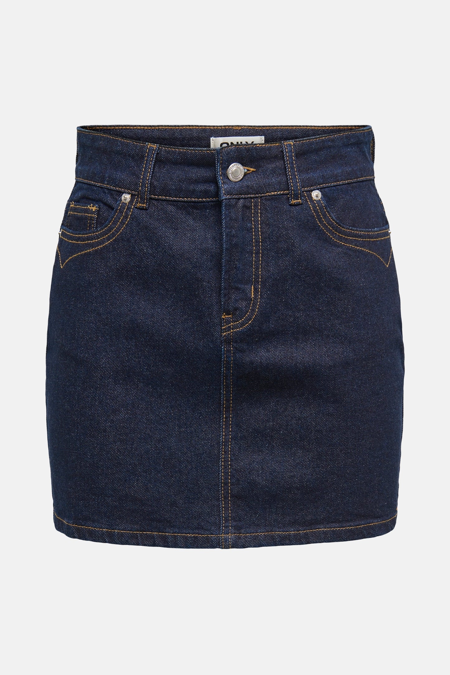Donkerblauwe Denim Minirok
