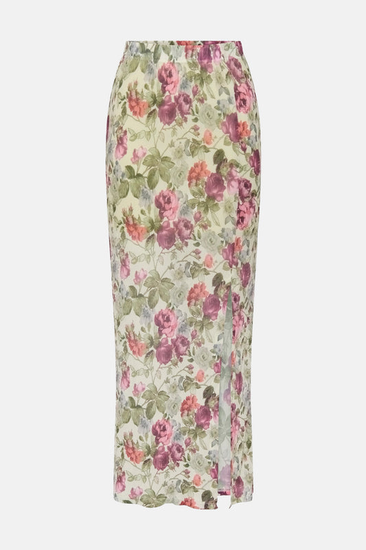 Multicolored Maxi Skirt
