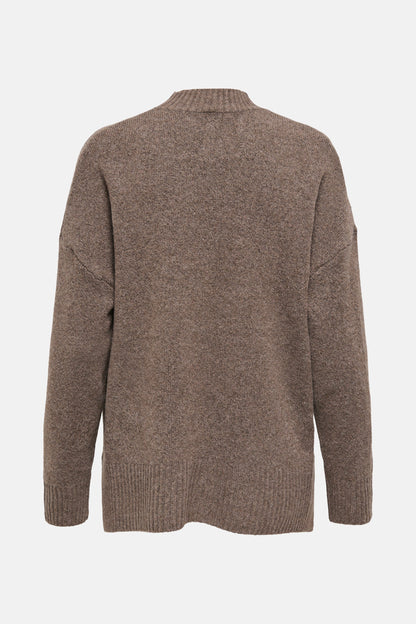 Trui met ronde hals bruin - ONLY®
