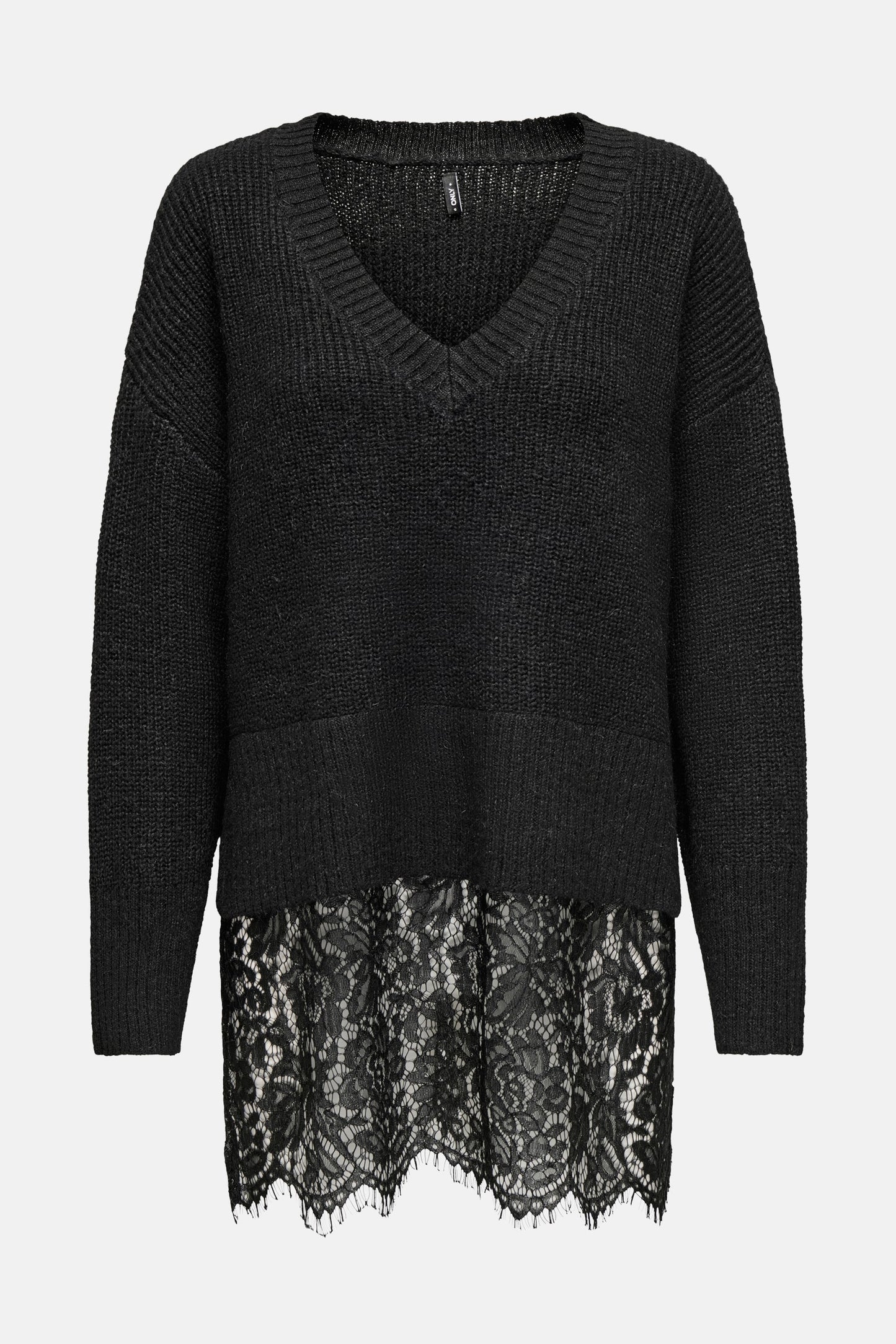 Trui met V-hals zwart - ONLY®
