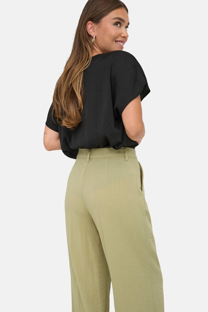 Beige Kostuumbroek