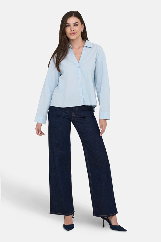 FELINAFINA - Donkerblauwe Denim Jeans