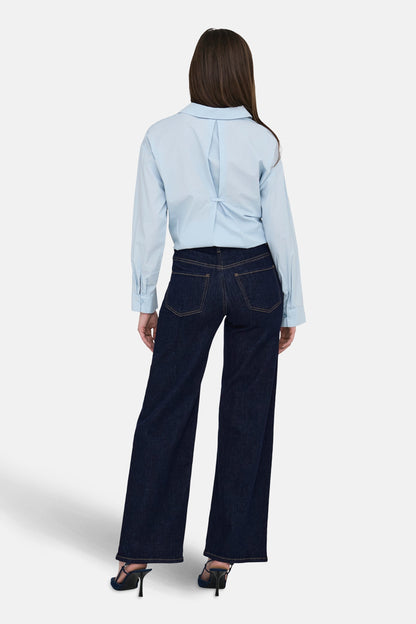 FELINAFINA - Donkerblauwe Denim Jeans