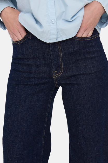 FELINAFINA - Donkerblauwe Denim Jeans