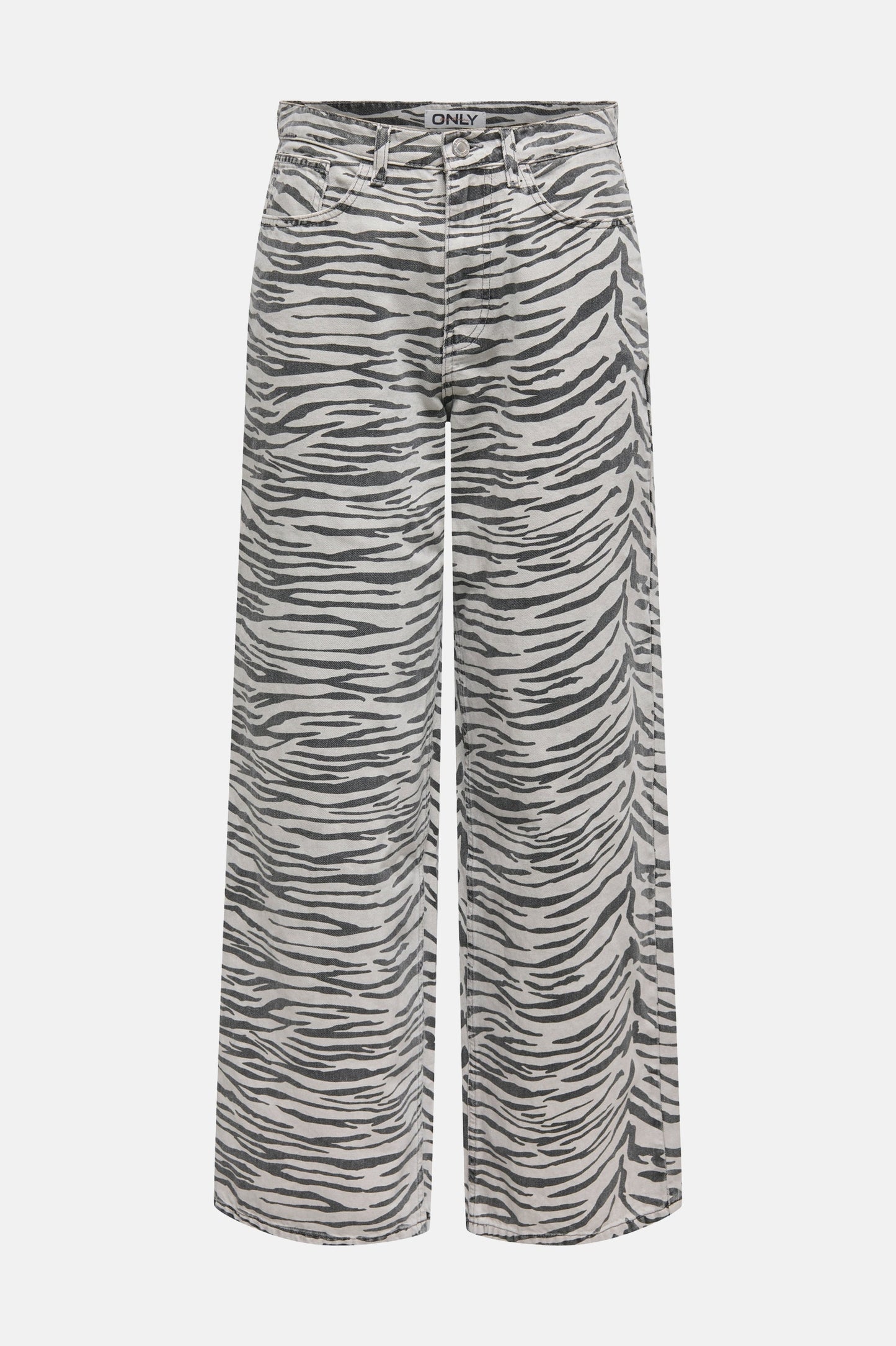 Lichtgrijze Denim Broek